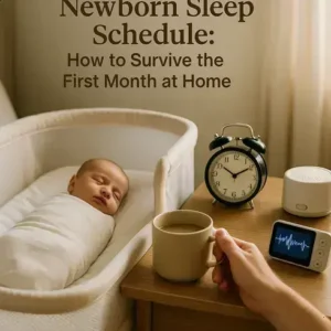 Newborn Sleep Schedule: How to Survive the First Month at Home
